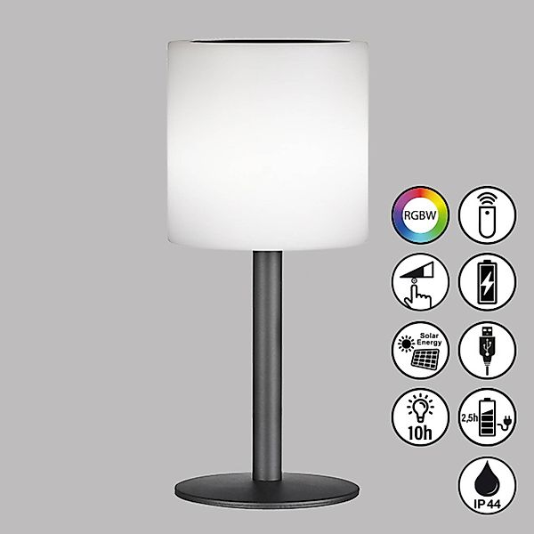 FISCHER & HONSEL LED Außen-Tischleuchte, LED-Leuchtmittel günstig online kaufen