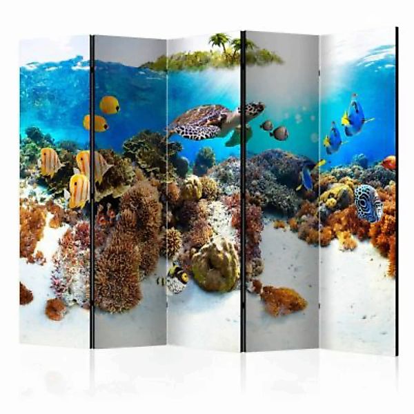 artgeist Paravent Cay II [Room Dividers] mehrfarbig Gr. 225 x 172 günstig online kaufen