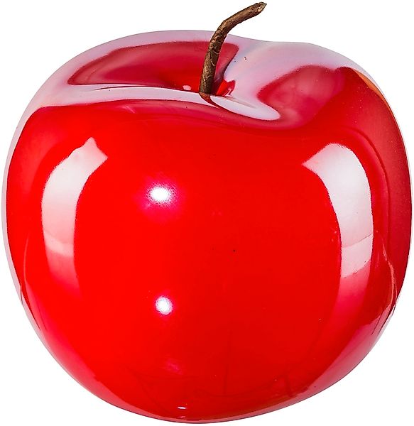 Creativ deco Dekofigur Weihnachtsdeko rot (1 St), hochglänzende Oberfläche günstig online kaufen