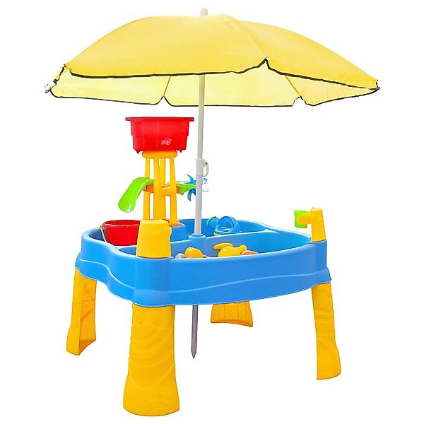 Sunny Aqua Explorer Sand- und Wasserspieltisch Gelb-Blau günstig online kaufen