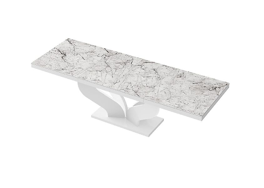 designimpex Esstisch HEB-222 Marmoroptik Marmor - günstig online kaufen