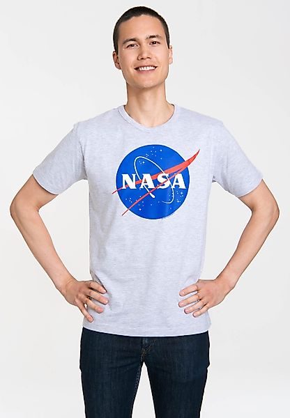 LOGOSHIRT T-Shirt NASA Logo mit coolem günstig online kaufen