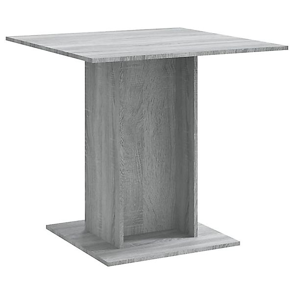 furnicato Esstisch Grau Sonoma 80x80x75 cm günstig online kaufen