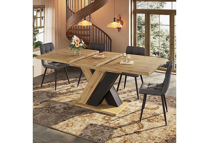 MODFU Esstisch Teleskoptisch,Moderne Esstisch,Ausziehbar,Esszimmer-Set (mit günstig online kaufen