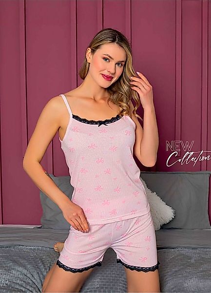 fashionshowcase Schlafanzug Damen Pyjama Set aus günstig online kaufen