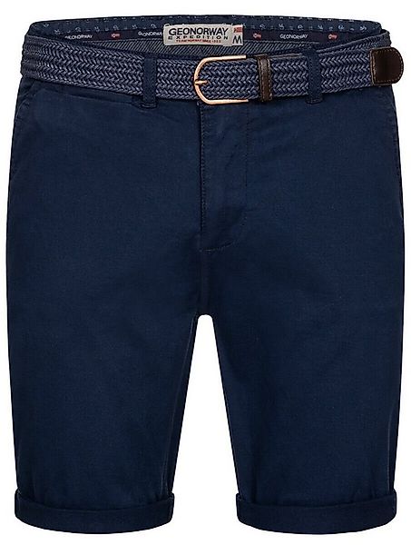 Geographical Norway Bermudas Chino Shorts kurze Hose Bermuda Knielang Stoff günstig online kaufen