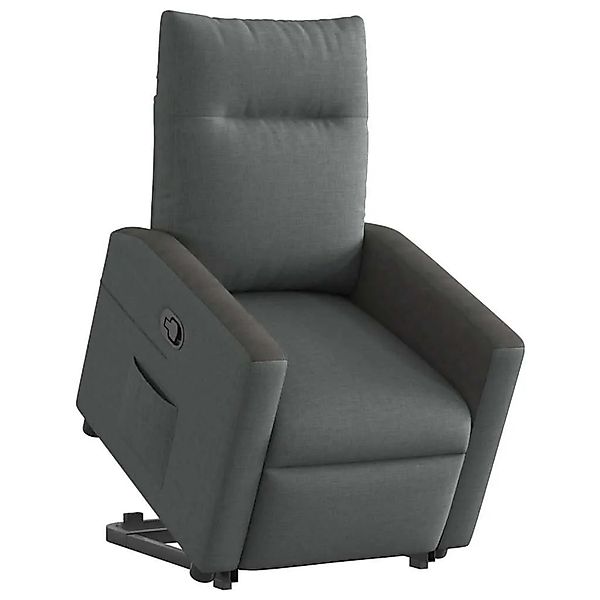 vidaXL Relaxsessel mit Aufstehhilfe Dunkelgrau Stoff 3324053 günstig online kaufen