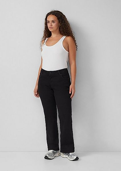QS Bootcut-Jeans Jeans-Hose Jeans / Slim Fit / Mid Rise / Bootcut Leg günstig online kaufen