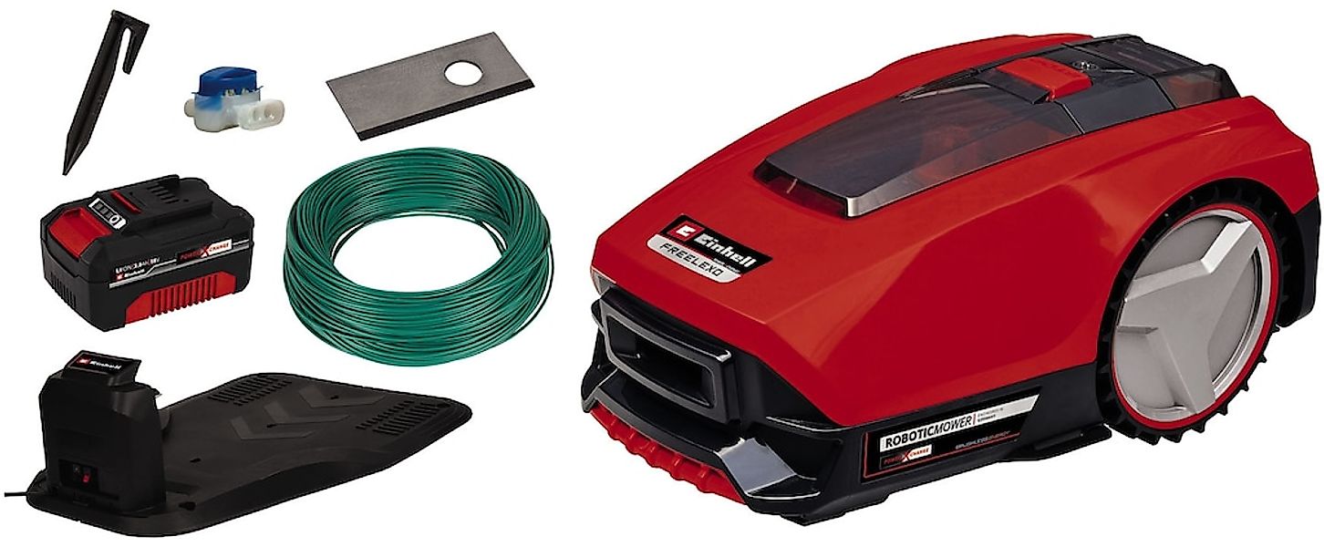 Einhell Rasenmähroboter ""FREELEXO 550 Kit Mähroboter"", (Set), Schnittbrei günstig online kaufen