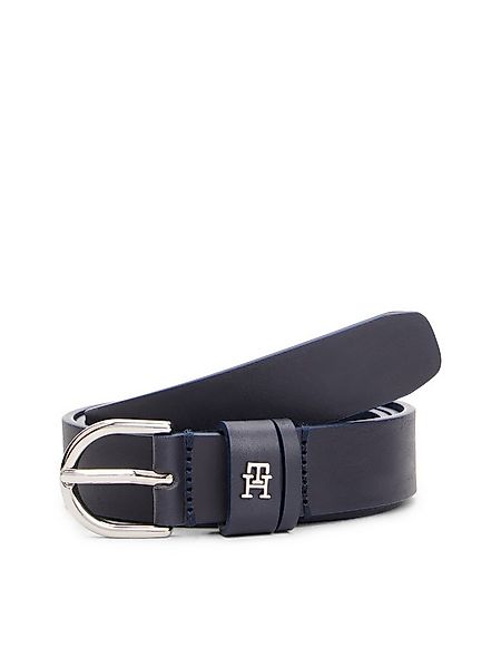 Tommy Hilfiger Ledergürtel ESSENTIAL EFFORTLESS 2.5 cm breit SILVER Einfach günstig online kaufen