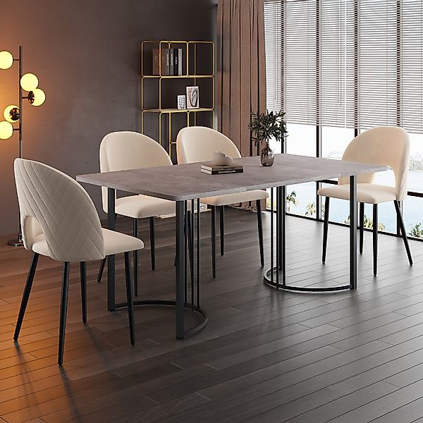 BlingBin Esstisch moderner Küchentisch für Esszimmer günstig online kaufen
