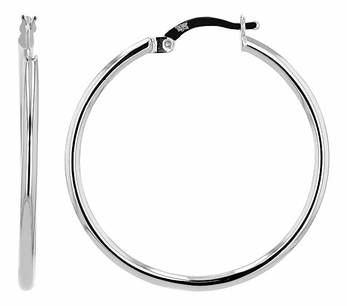 Adelia´s Paar Creolen "Damen Ohrringe – Creole aus 925 Silber" Ideal als Ge günstig online kaufen