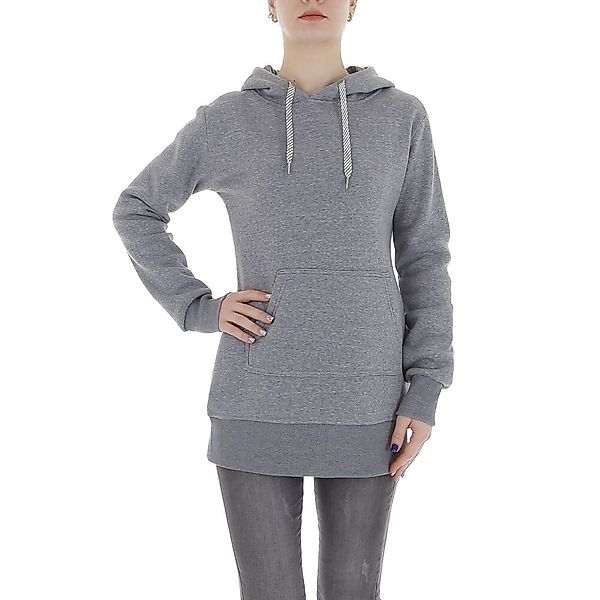 Ital-Design Fleeceshirt Damen Freizeit (86099131) Kapuze günstig online kaufen