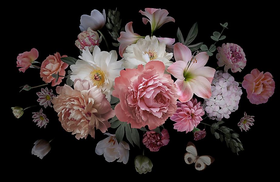 Papermoon Fototapete "BLUMENARRANGEMENT" günstig online kaufen
