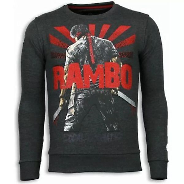 Local Fanatic  Sweatshirt Rambo Strass Steinkohle günstig online kaufen