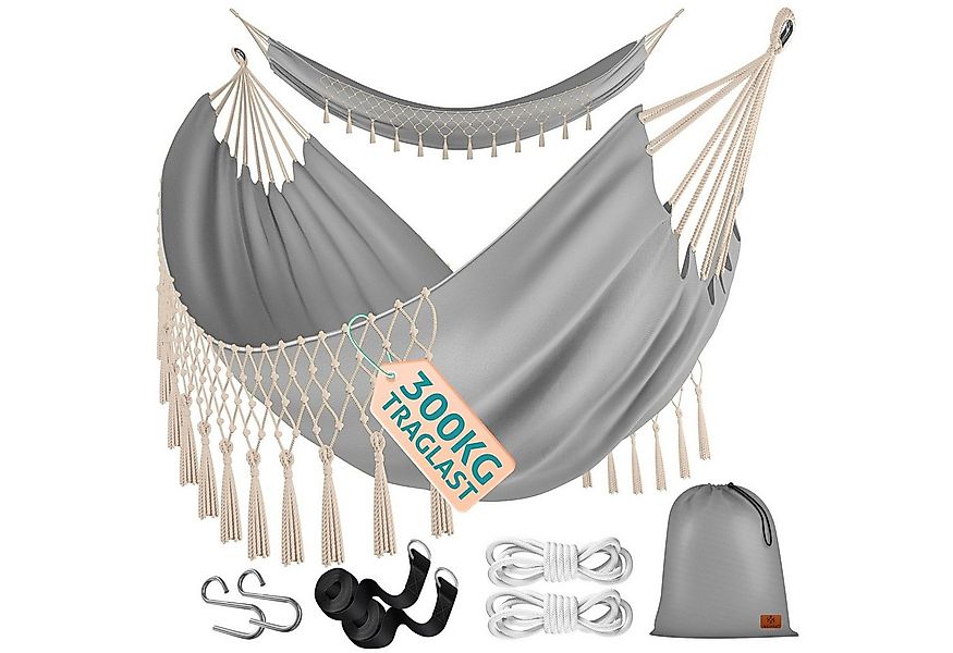 KESSER Hängematte, Hängematte 320 x 150 cm max. Belastbarkeit 300kg günstig online kaufen