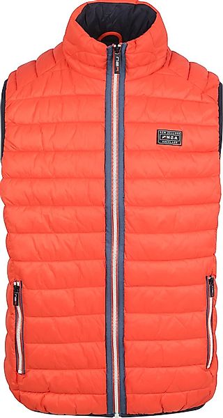 NZA Bodywarmer Harvey Rot Orange - Größe M günstig online kaufen