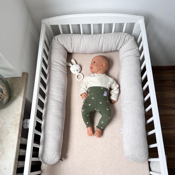 LittleANTunique Nestchenschlange Wickeltischumrandung I Bettschlange Cord günstig online kaufen