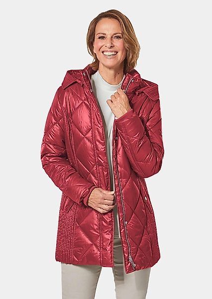 GOLDNER Steppjacke Kurzgröße: Longsteppjacke mit edlem günstig online kaufen