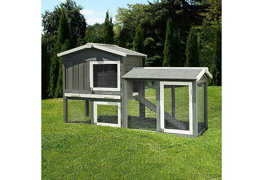 My Animal Kleintierstall XXL Hasenstall MH-03 - 2 Etagen mit Freilauf - Wet günstig online kaufen