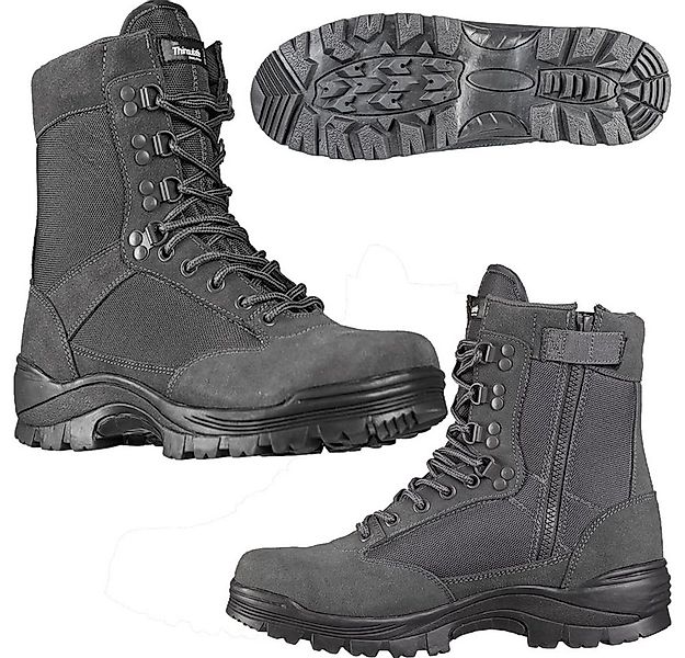 Mil-Tec Army Tactical Boot mit Zipper Stiefel günstig online kaufen