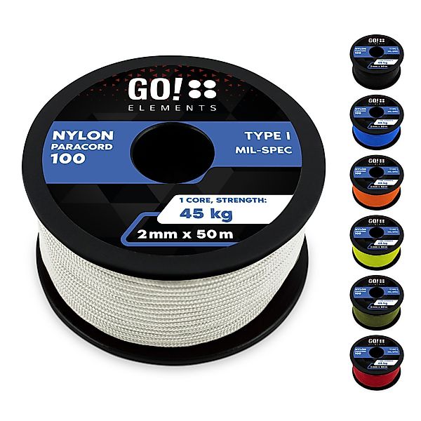 GO!elements Paracord 100 - 2mm Seil, günstig online kaufen