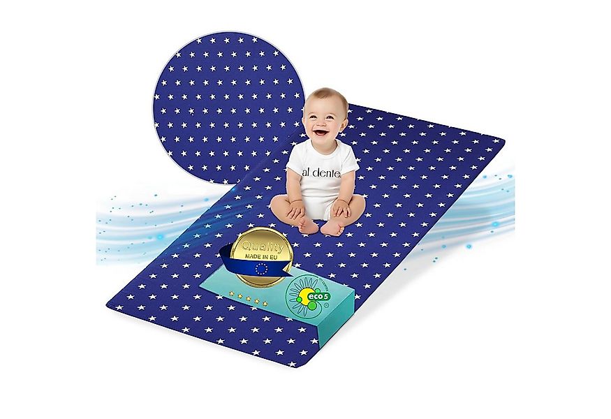 Kindermatratze Babymatratze mit Baumwollbezug, waschbar & rollbar–Allergike günstig online kaufen