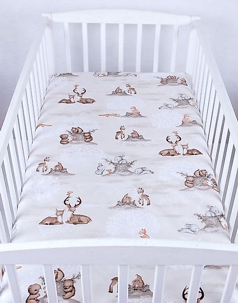 BabyLux Spannbettlaken SPANNBETTLAKEN 70x140 Spannbetttuch Baumwolle Kinder günstig online kaufen