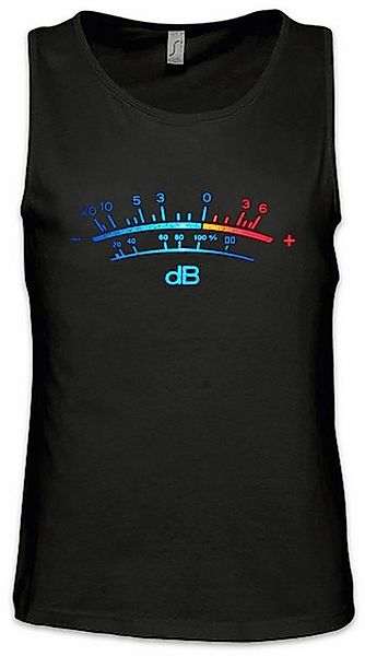 Urban Backwoods Tanktop DB Meter II Ärmelloses T-Shirt Decibel Music Bass R günstig online kaufen