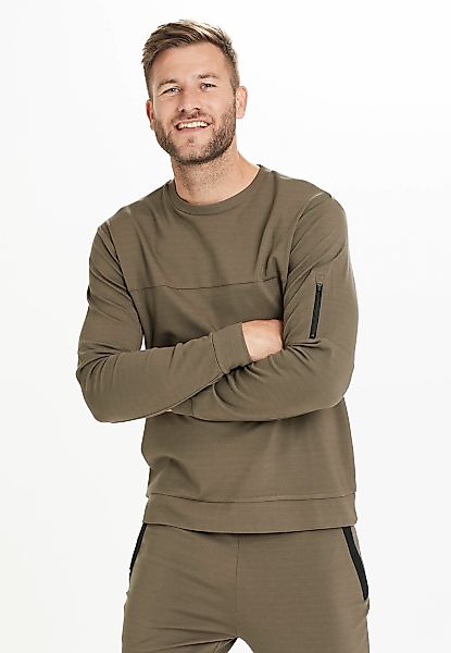Virtus Sweatshirt "Leislon M Crew Neck", mit praktischer Ärmeltasche günstig online kaufen