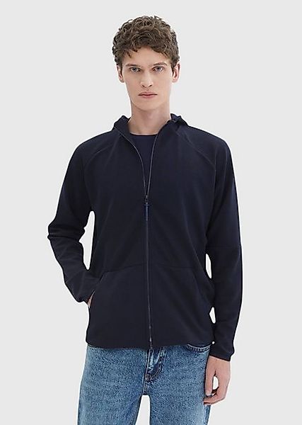 RAMSEY Sweatshirt Marineblauer Kapuzen-Plain-Sweatshirt günstig online kaufen