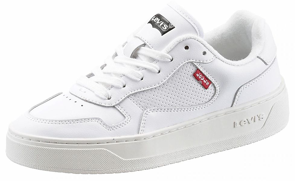 Levis Plateausneaker "GLIDE S", mit Lochmuster, Freizeitschuh, Halbschuh, S günstig online kaufen