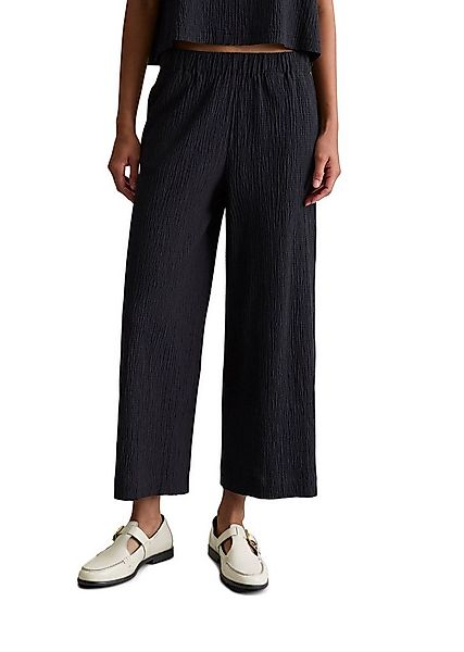 Marc O'Polo DENIM Schlupfhose relaxed fit, mit markanter Struktur, verkürzt günstig online kaufen