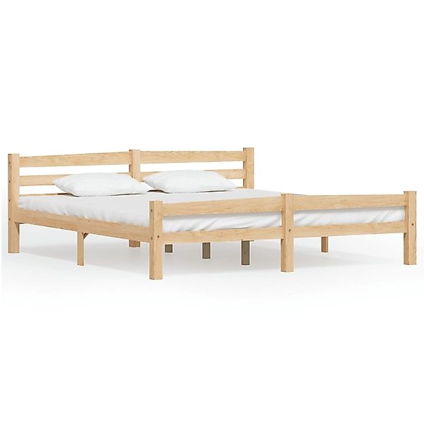 vidaXL Massivholzbett Kiefer 180x200 cm649480 günstig online kaufen