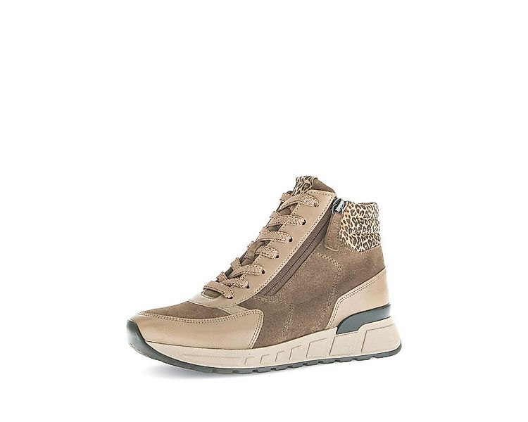 Gabor Sportliche Stiefelette Materialmix Leder Stiefelette günstig online kaufen