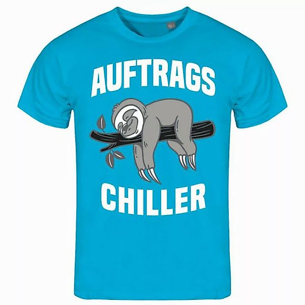 deinshirt Print-Shirt Herren T-Shirt Auftrags Chiller Faultier Funshirt mit günstig online kaufen