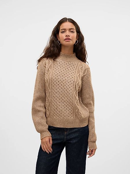 Vero Moda Stehkragenpullover "VMUNIVERSE LS HIGHNECK PULLOVER GA BF" günstig online kaufen