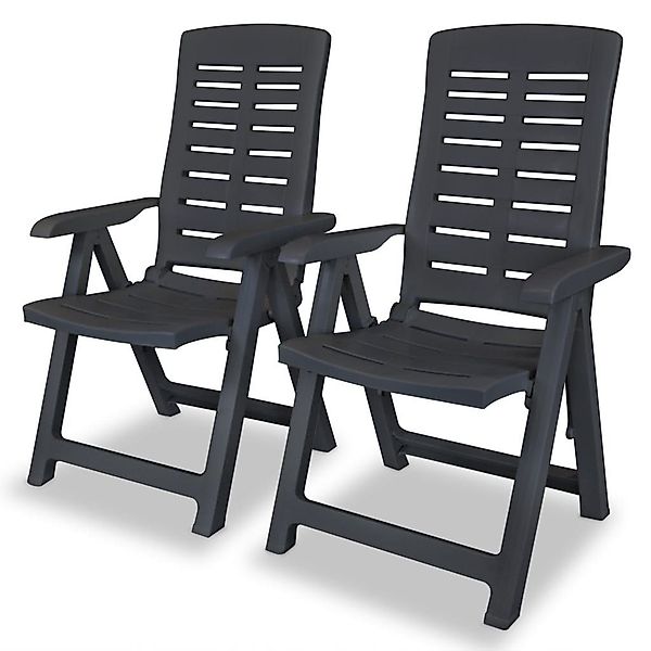furnicato Gartenstuhl Verstellbare Gartenstühle 2 Stk. günstig online kaufen