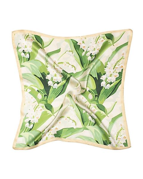 MayTree Seidentuch quadratisch Maiglöckchen 53x53, (Stück), 100% Seide günstig online kaufen