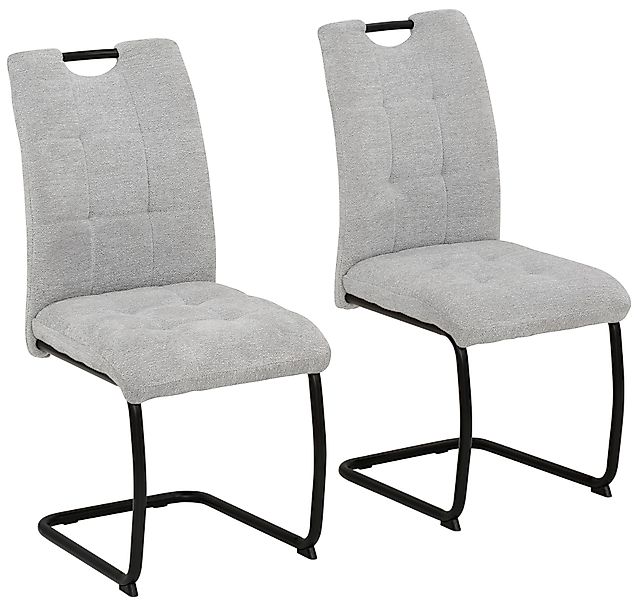HELA Freischwinger LEONA Esszimmerstuhl (Set, 2 günstig online kaufen