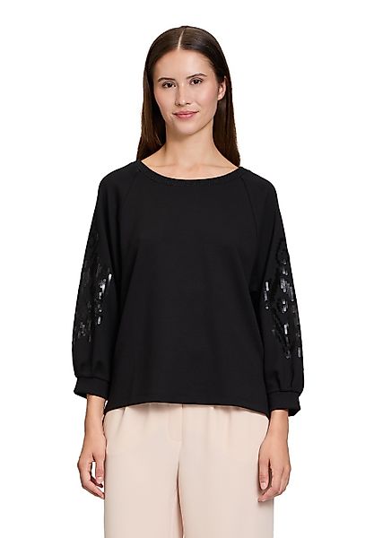 Betty Barclay 3/4-Arm-Shirt "Betty Barclay Damen Sweatshirt mit Trompetenär günstig online kaufen