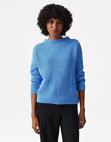 OPUS Strickpullover PARTO Regular aus Baumwolle günstig online kaufen