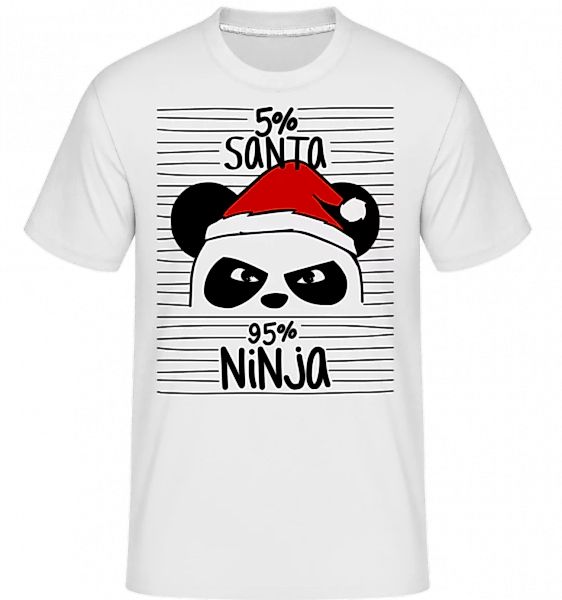 Santa Ninja Panda · Shirtinator Männer T-Shirt günstig online kaufen