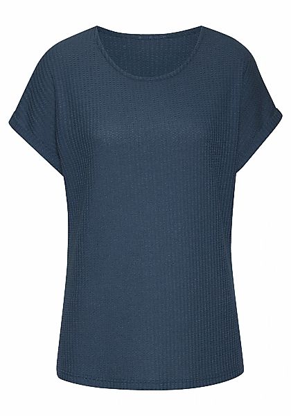 Vivance Kurzarmshirt "aus weicher Piqué-Qualität" günstig online kaufen