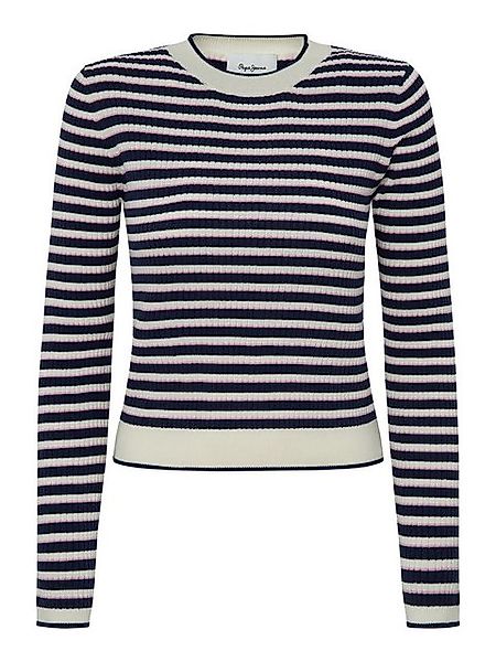 Pepe Jeans Rundhalspullover INES (1-tlg) Plain/ohne Details günstig online kaufen