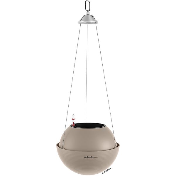 Lechuza Hängeampel Bola Color 23 Sandbraun Ø 23 cm günstig online kaufen