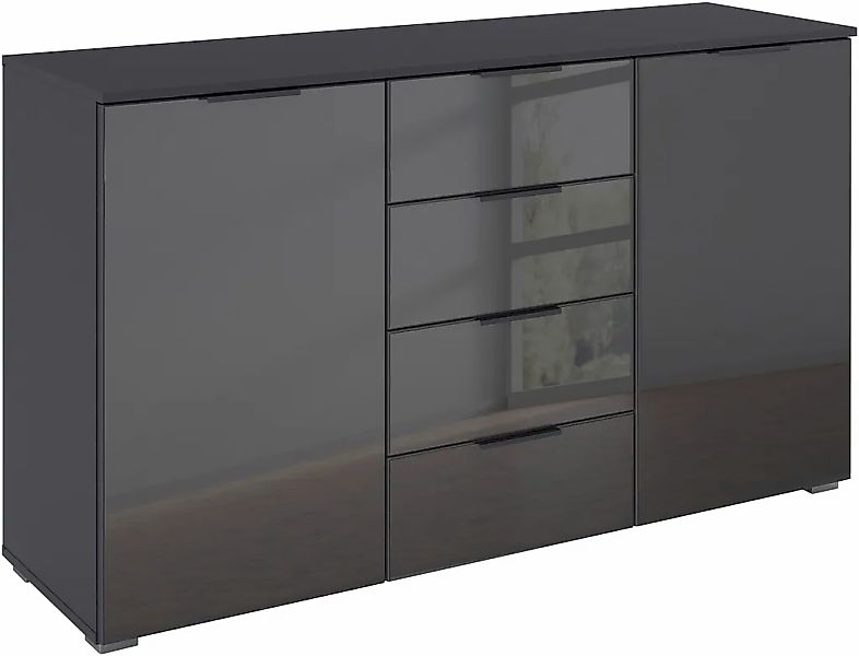 rauch Kombikommode "Sideboard Kombikommode Schubladenkommode AGORDO mit Gla günstig online kaufen