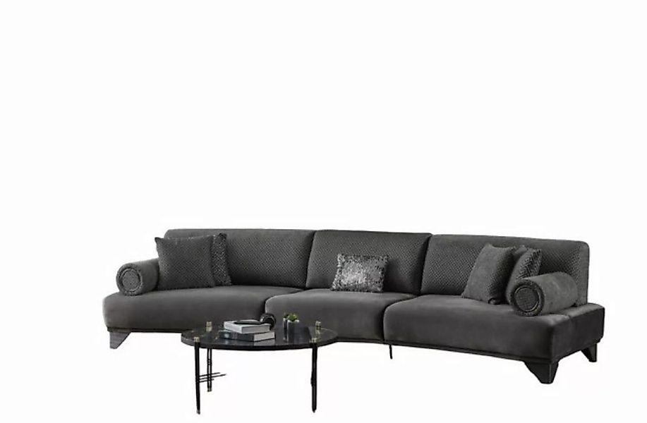 JVmoebel Sofa Sofa 5 Sitzer Couch Polstersofa xxl Wohnzimmer Stoff günstig online kaufen