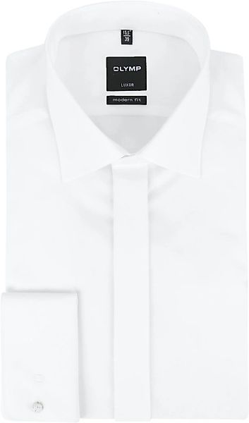 OLYMP Luxor Smokinghemd Weiss - Größe 40 günstig online kaufen