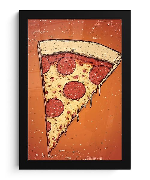 MuchoWow Poster Pizza - Käse - günstig online kaufen